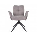 Стул SIGNAL WING Brego 07 серый/черный, поворотный